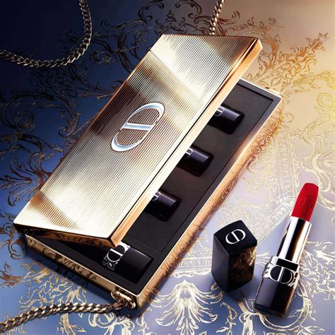 dior metal lipstick case|dior limited edition lipstick case.